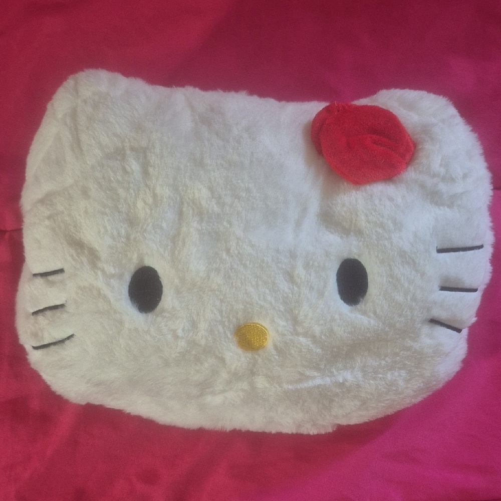 Hello Kitty White Plush with Red Bow
